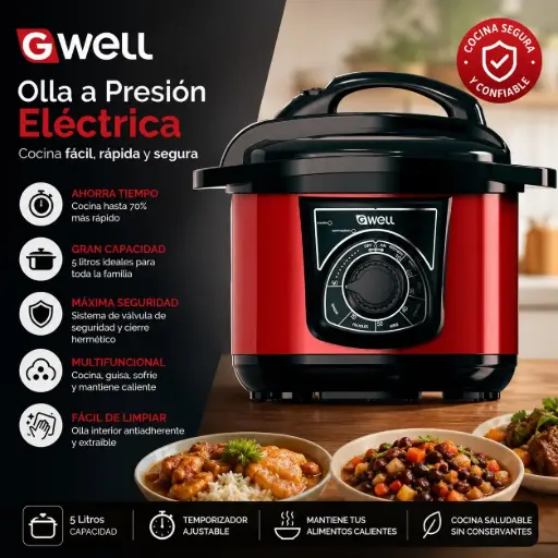 [OLL987] Olla reina Gwell 5 litros  